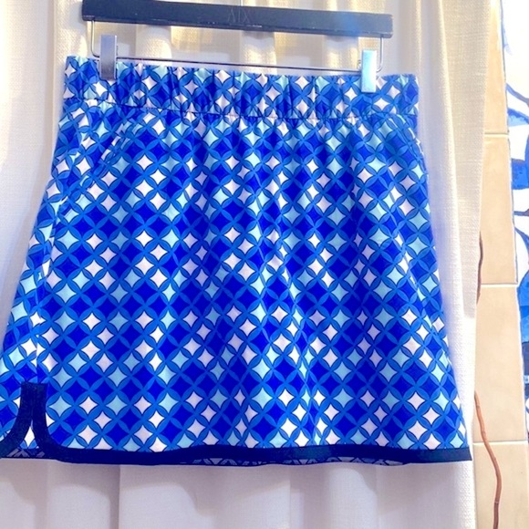 T by Talbots Polyester & Spandex Elastic Waist Golf/Tennis/Pickle Ball Skort - Picture 1 of 7